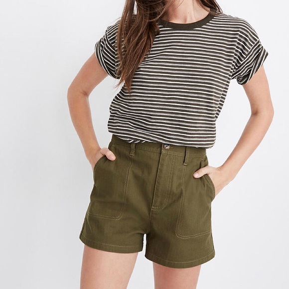 Madewell Pants - NWT Madewell Kale Camp Shorts